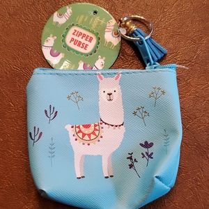Llama change purse